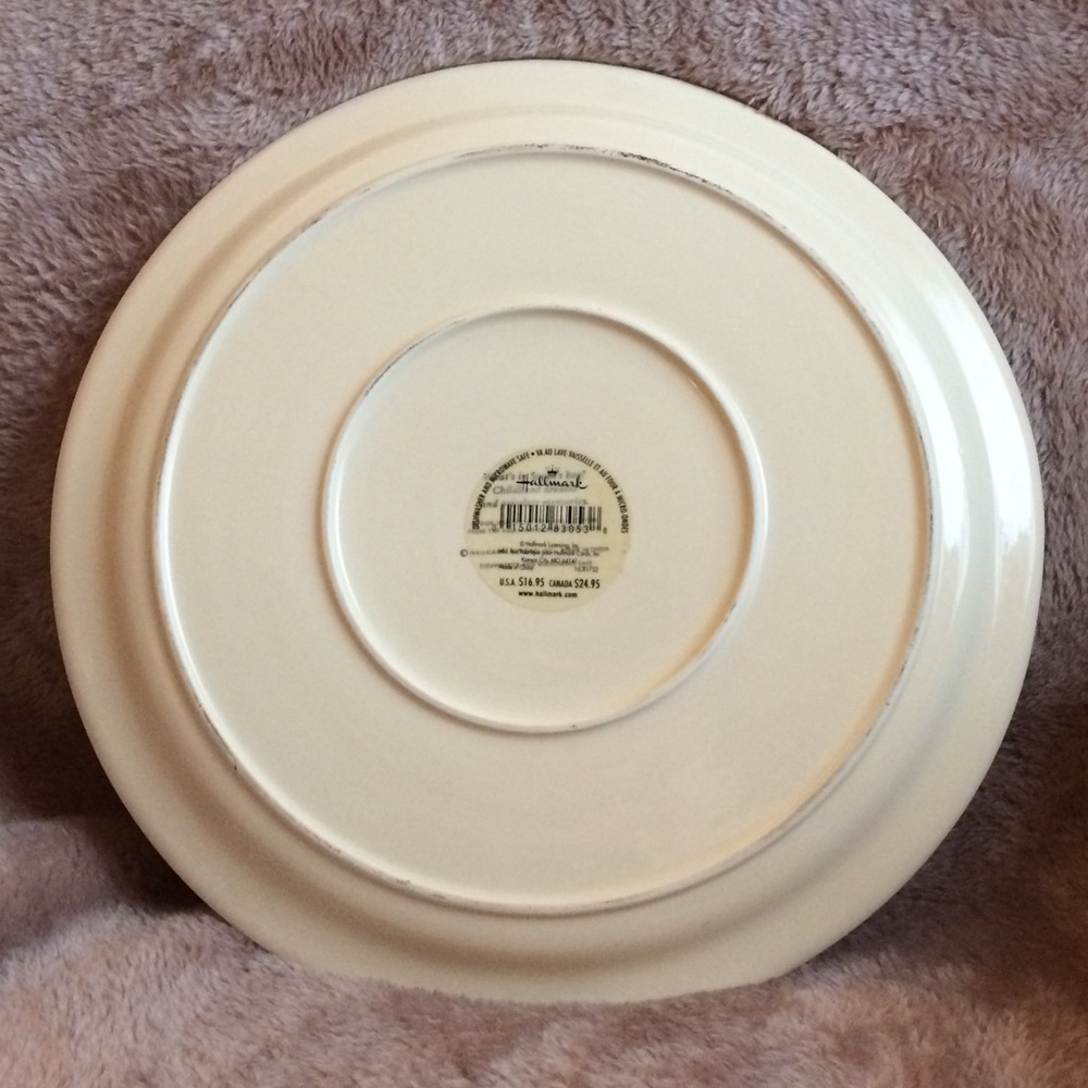 Hallmark Santa Plate EUC - Picture 2 of 2